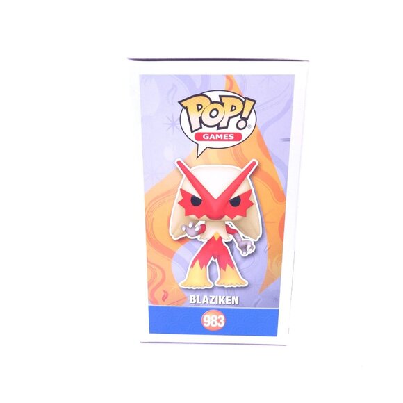 Funko Pop Pokémon Blaziken 983 Games Vinyl Figure Toy New Sealed Near Mint - Picture 5 of 11